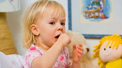 çocuklarda öksürük